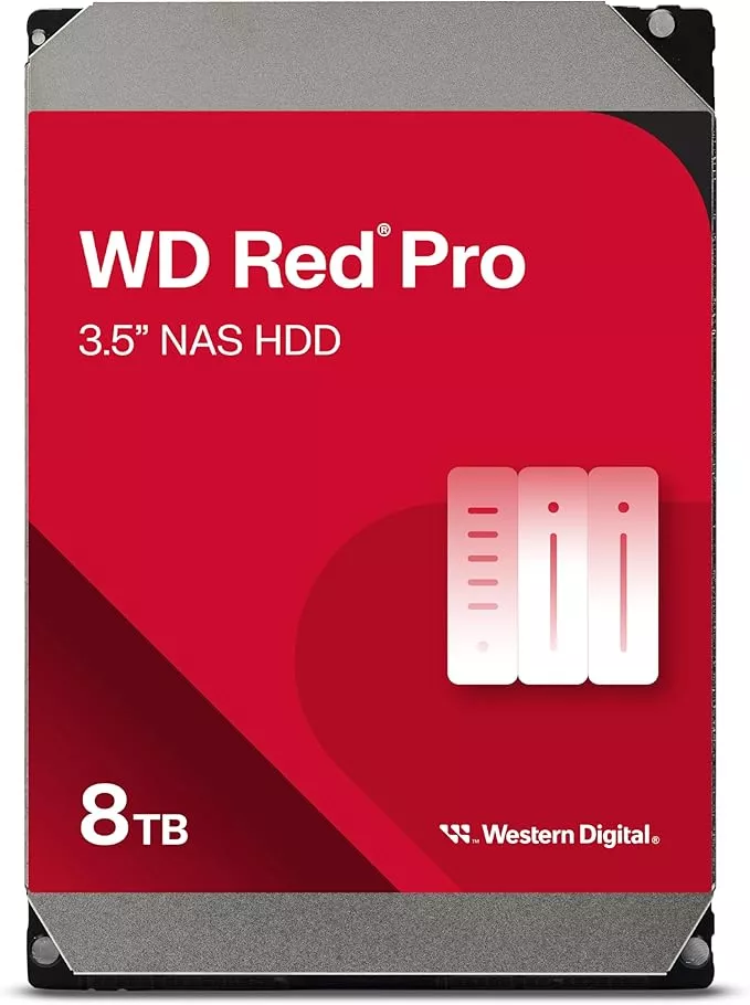 WD Red Pro 8TB NAS HDD WD8005FFBX