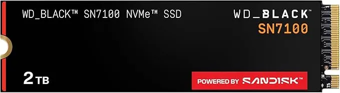 PCIe 4.0 Gaming-SSD von Western Digital mit starker Performance und SanDisk-Technologie.