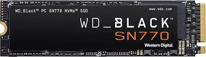 PCIe 4.0 Gaming-SSD von Western Digital mit hoher Lese- und Schreibgeschwindigkeit.
